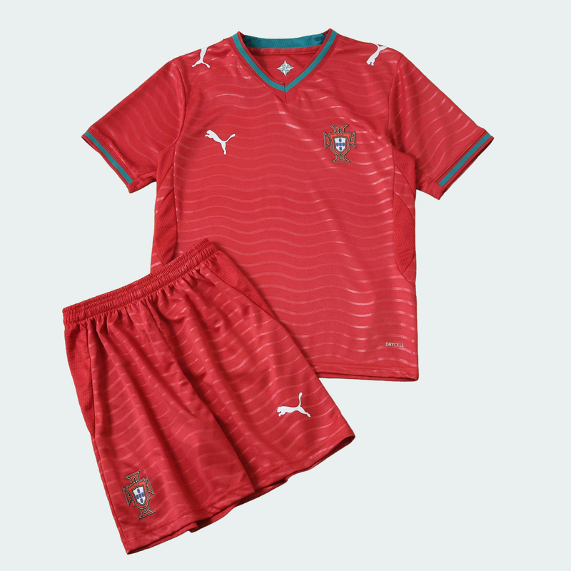 Home 26/27 Kids Shirt Kit